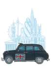 London Taxi Art Print