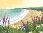 Dawn Over Foxglove Bay Art Print