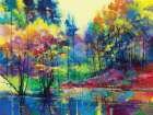 Meadowcliff Pond Art Print