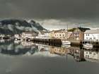 Village in Lofoten-Norway Art Print