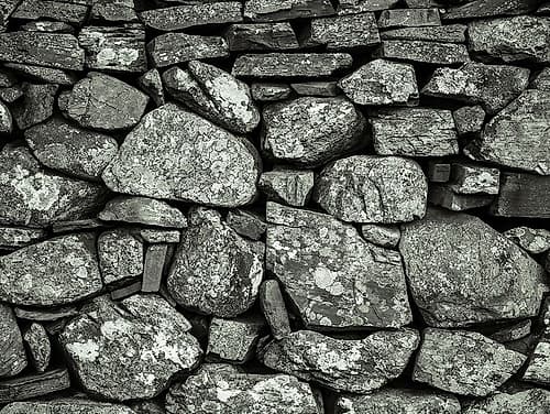 Stone wall Photography Print