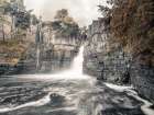 High Force waterfall-North Pennines-Yorkshire-UK Art Print