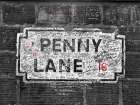Penny Lane street sign, Liverpool Art Print