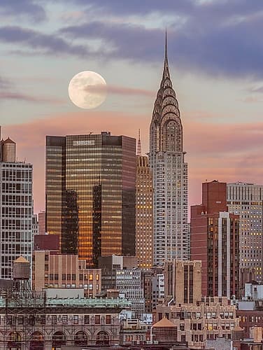 Chrysler Building in New York city Photography Print
