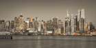 Modern architecture of Manhattan, New York Art Print