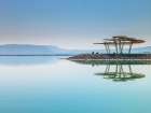 Resort on Dead sea, Israel Art Print