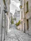 Cobbled Street-Montmartre-Paris Art Print