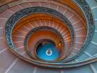 Spiral staircase at the Vatican museum, Rome, Italy Art Print