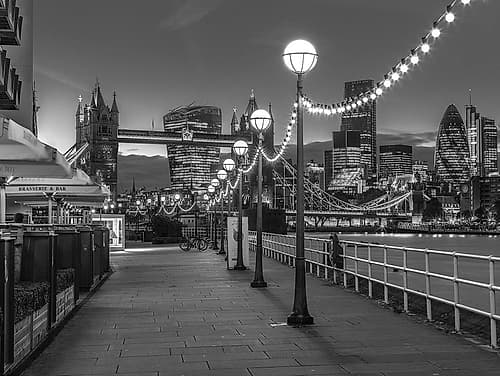 Tower Bridge Walkway Photography Print