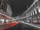 London Christmas Lights Art Print