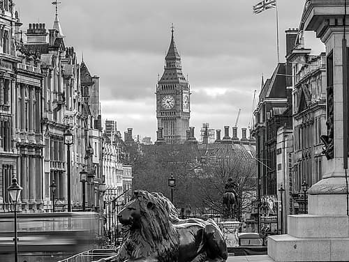 Trafalgar Square-London Photography Print