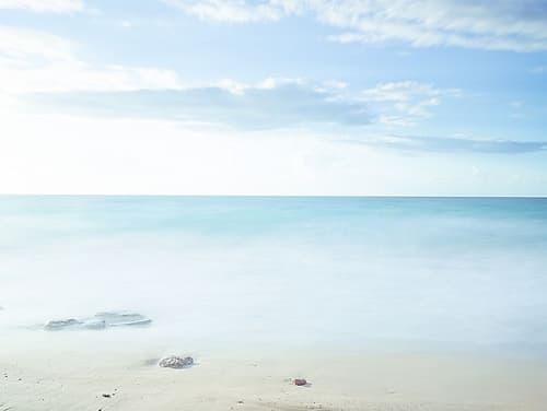 Tranquil beach Coastal Print