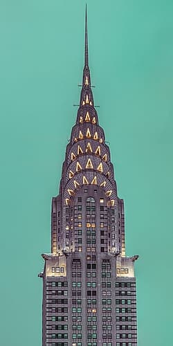 Chrysler Building in New York city Photography Print