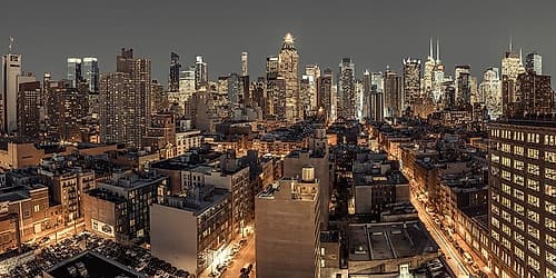 Lower Manhattan-New York Photography Print