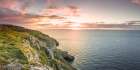 Sunset-Great Orme-North Wales Art Print
