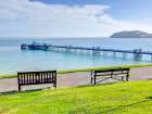 Llandudno Pier, North wales Art Print