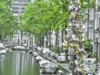 Love Locks Bridge, Amsterdam Art Print