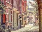 City street-Amsterdam Art Print