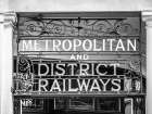 Metropolitan and district railways Art Print