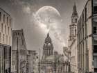 Leeds starry night Art Print