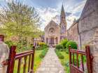 Church in Malmesbury Art Print