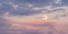 Colorful sunset sky Art Print