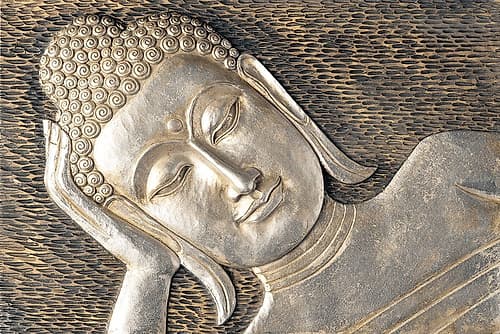 Sleeping Buddha Art Print