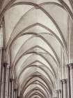 Cathedral vaulted ceiling Art Print
