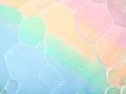 Multicolored bubble surface Art Print