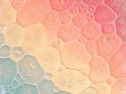 Multicolored bubble surface Art Print
