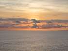 Beautiful sunset sky Art Print