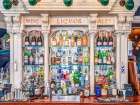 Elegant bar interior Art Print