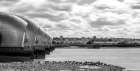Thames Barrier, London Art Print