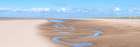 Sandy Shores of Southport Art Print