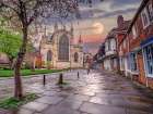 Street through York Art Print