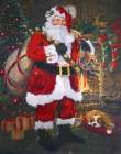 Christmas At The Cabin Art Print