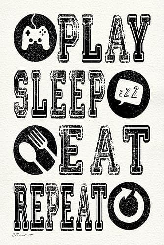 Repeat Art Print