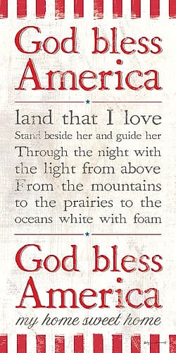 Bless America Art Print