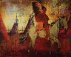 Native American Scene II Art Print