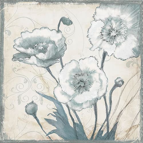 POPPIES IN BLOOM II Art Print