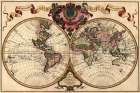 World Map Prepared for then French King