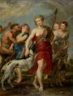Diana and Her Nymphs on the Hunt