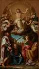 Christ in Glory with Saints Celsus, Julian, Marcionilla and Basilissa