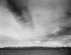 Wider strip of mountains, Yellowstone Lake, Yellowstone National Park, Wyoming, ca. 1941-1942