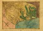 Mapa topografico de la provincia de Texas, ca 1822