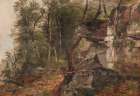 Trees on a Rocky Hillside