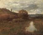 Autumn Landscape and Pool