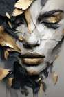 Fractured Grace Art Print by Acorn And Ivory Designs