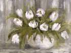 Neutral Tulip Study Art Print