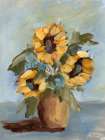 Sunlit Blossoms Art Print